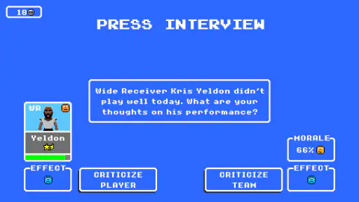 Retro Bowl screenshot