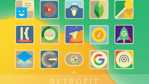 Retrofit Icon Pack screenshot