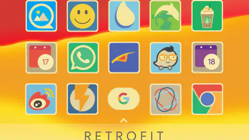 Retrofit Icon Pack screenshot