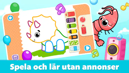Ritspel för barn - målarbok screenshot