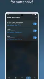 RiverApp - Flodvattennivåer screenshot