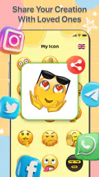 Rolig Emoji Maker screenshot