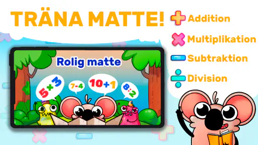 Roliga Matte Spel (Elevspel) screenshot