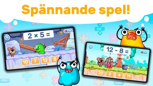 Roliga Matte Spel (Elevspel) screenshot