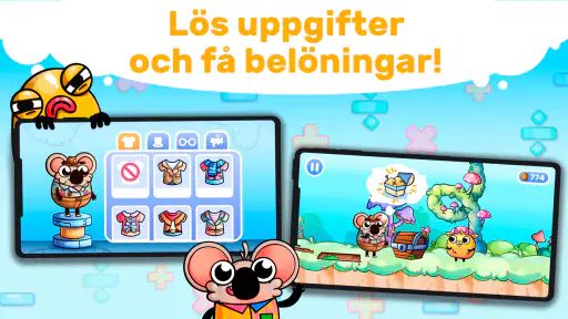 Roliga Matte Spel (Elevspel) screenshot