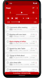 Röstinspelare screenshot
