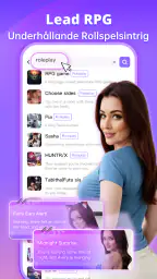 Rosytalk – RP AI-karaktär screenshot