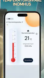 Rumstemperaturtermometer screenshot