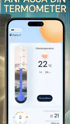 Rumstemperaturtermometer screenshot