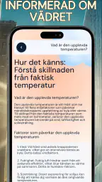 Rumstemperaturtermometer screenshot