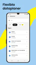 Saily: eSIM-kort för mobildata screenshot