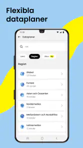 Saily: eSIM-kort för mobildata screenshot