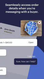 Säljare på Etsy: Hantera butik screenshot