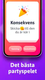 Sanning eller Konsekvens screenshot