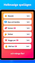 Sanning eller Konsekvens screenshot