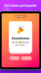 Sanning eller Konsekvens screenshot