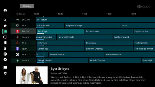 Sappa Play - Android TV screenshot