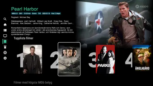 Sappa Play - Android TV screenshot