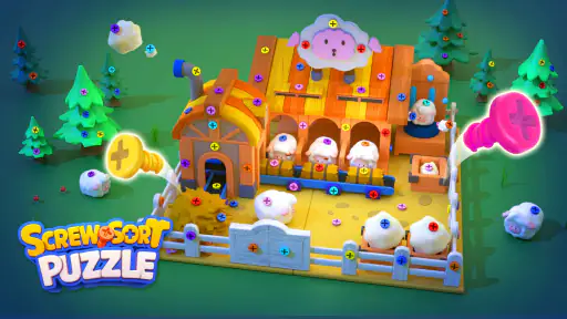 Screw Sort Puzzle: Pin Jam 3D screenshot