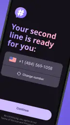 Second Phone Number App: eSIM screenshot