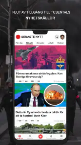 Senaste Nytt screenshot