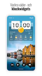 Sense Flip Klocka & amp; Väder screenshot