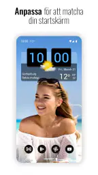 Sense Flip Klocka & amp; Väder screenshot
