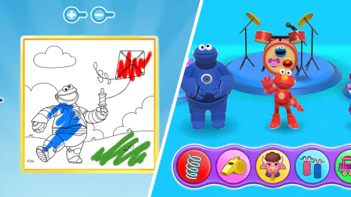 Sesame Street Spelklubb screenshot
