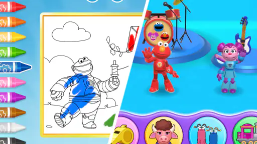 Sesame Street Spelklubb screenshot