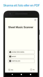 Sheet Music Scanner screenshot