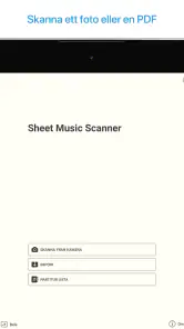 Sheet Music Scanner screenshot