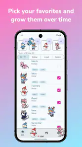 Shimeji: Skärmvänner screenshot
