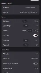 Shooter: Ballistic Calculator screenshot