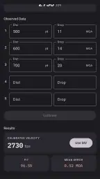 Shooter: Ballistic Calculator screenshot