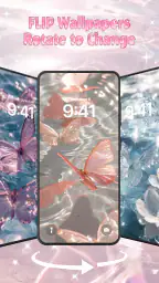Simple Pink Butterfly Theme screenshot