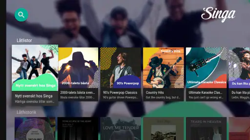 Singa: Sjung karaoke screenshot