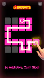 Single Line Block Fill Puzzle screenshot