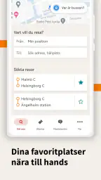 Skånetrafiken screenshot