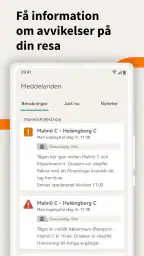 Skånetrafiken screenshot