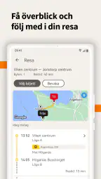 Skånetrafiken screenshot