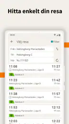 Skånetrafiken screenshot