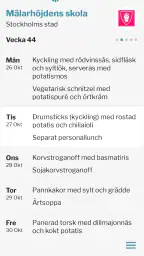 Skolmaten screenshot