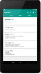 Skolschema – schemat i mobilen screenshot