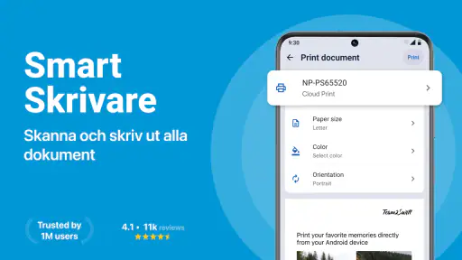 Skrivare screenshot