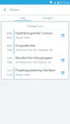 Skype for Business for Android screenshot