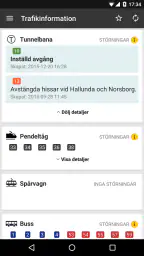 SL Stockholm Commute screenshot