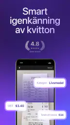 Smart Receipts: Kvitto Scan screenshot