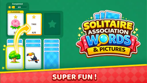 Solitaire Words & Pictures screenshot