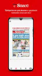 Sözcü Gazetesi - Haberler screenshot