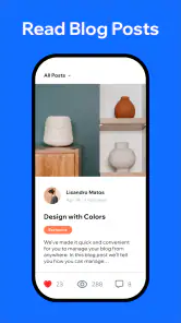 Spaces: Följ företag du gillar screenshot
